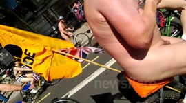 World Naked Bike Ride - London 2013