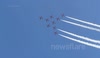 Red Arrows At RAF Cosford Air Show 2013