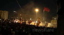 #occupygezi 11.06.2013 TAKSIM fireworks