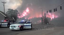 Barely escaping Black Forest fire (aka Falcon fire)