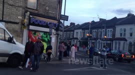 Crash in Leyton
