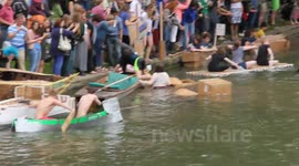 Cambridge Cardboad Box Race