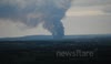 Kidderminster Fire (Lawrence Recycling) as seen from Malvern