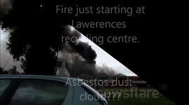 Kidderminster fire at Lawerences recycling centre