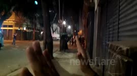 Turistas franceses atacados pela polÃcia - French Tourists attacked by Police in Brazil (20-06-2013)