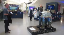 Gromit sculptures in Bristol: Fish Tales