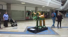 Gromit sculptures in Bristol: Gromitasaurus