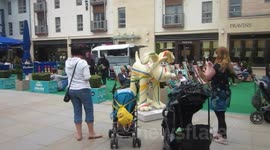 Gromit sculptures in Bristol: Lancelot