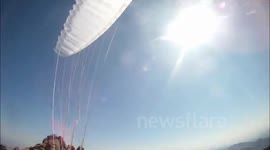 Parapont accident  in Montserrat, Spain