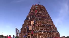 Bonfire building