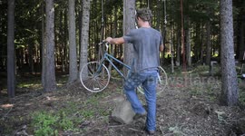 Bicycle Powered Treehouse Elevator