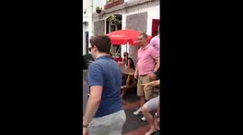 FAIL Drunk Man Tries to Jump Canal