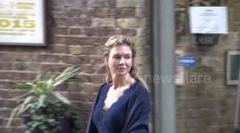 On the set of Bridget Jones 3