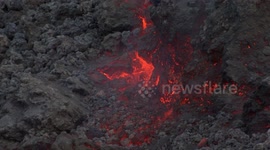Volcano eruption