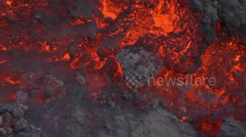 Lava hot detail