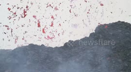 Volcano explosive