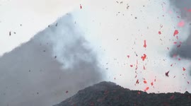 Volcano activity