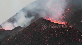 Volcano explosive