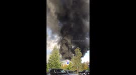 Building ablaze in Hereford after 'gas explosion'