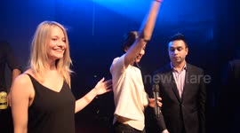 Randeep hooda meeting fans at mod club