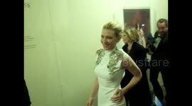 Cate Blanchett greets fans in London