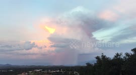 Lightning strike