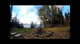 How to stoke a campfire using a drone