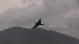 XH558 Vulcan Farewell Tour, Raven Crag  Low Level  in Lake district