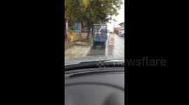 You have never see again ATV like this! Only in Greece!
