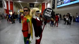 Great costumes at Comic-Con, UK