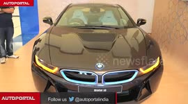 BMW i8 Hybrid Sportscar First Look - Autoportal
