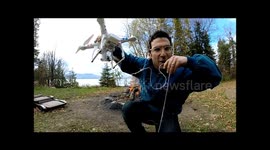 How to roast a marshmallow with a drone!