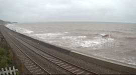 Emergency crews in attendance as someone is hit by a train in Dawlish
