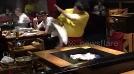 Kung Fu cleaner wows restaurant diners
