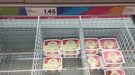 Lidl ice cream running low in store due to today's scorching heat