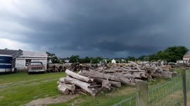 Incredibly Intense Severe Thunderstorm In Frederick, Maryland - July 18th, 2022