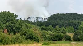 UK: Wildfire Breaks Out In Lickey Hills Country Park In Birmingham