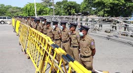 Security increased around parliament as Sri Lankan presidential vote kicks off