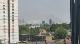 Fires break out amid historic heatwave in London