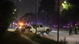 Family of four injured in a major head-on collision Sunday morning in Houston