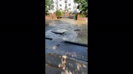 UK: Water Main Bursts In London’s Kingston Hill Causing Road Closures