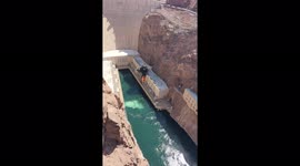 Video shows explosion and smoke at Nevada's Hoover Dam after transformer catches fire