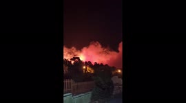 Greece: Hundreds Of People Evacuated As Major Wildfire Breaks Out Near Athens