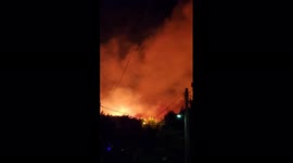 Hundreds of Greeks evacuated as major wildfire breaks out near Athens