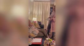 Granddaughter suprises 89-year-old die-hard Tom Jones fan with concert tickets