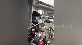 Two killed after bus slams into vehicles on busy road in eastern China