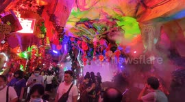 Stockshots Of Wishing Cave In Shanghai, China