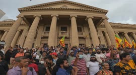 Mass protests continue in Sri Lanka despite newly elected president