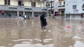 Dakar, Senegal flooded due to torrential rain