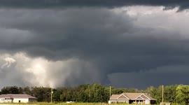 Tornado near Argyle Manitoba Canada July 9 2022